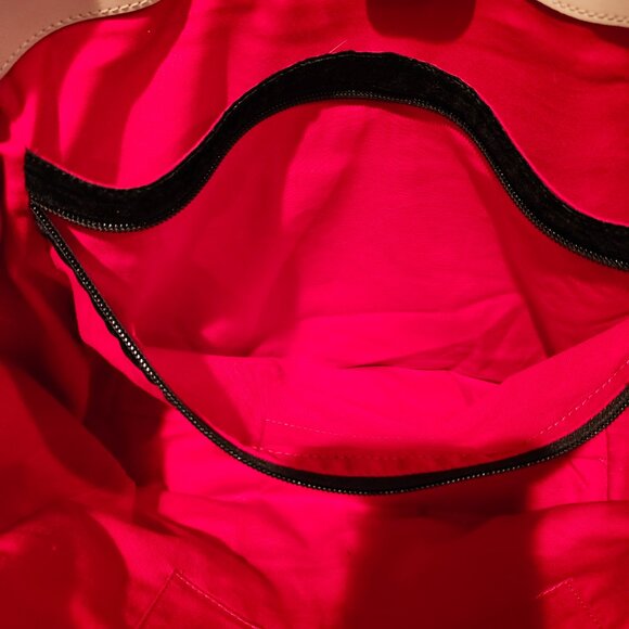 PRIX DE DRESSAGE Tri-Color Leather Tote Handbag Purse Never Used - Picture 7 of 9